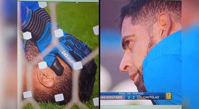 Universitario: mira el llanto desconsolado del arquero de Cantolao tras blooper