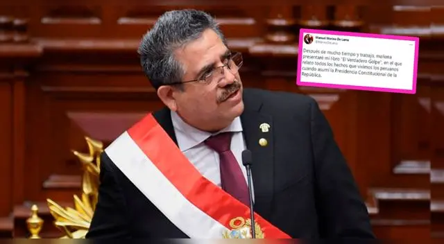 Manuel Merino es criticado al decir que no tiene culpa por muerte de Inti Sotelo y Bryan Pintado | Foto: La República/Composición