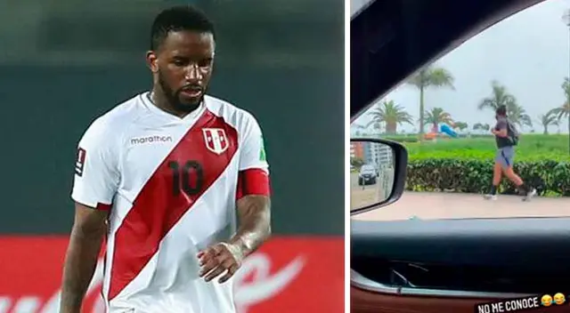 Jefferson Farfán pasó desapercibido en plena vía pública, lo que antes no hubiera ocurrido. Jefferson Farfán pasó desapercibido en plena vía pública, lo que antes no hubiera ocurrido.