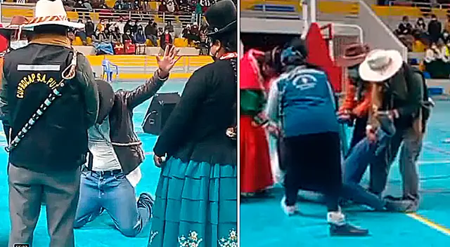 El evento se llevó a cabo el último viernes en el coliseo Putina. El evento se llevó a cabo el último viernes en el coliseo Putina.