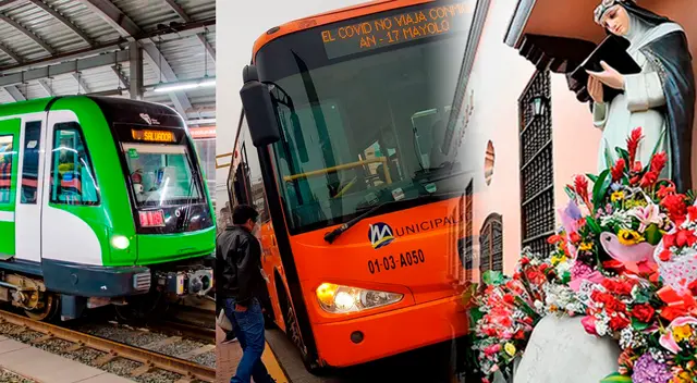 Conoce AQUÍ los horarios del transporte público para el feriado 30 de agosto Conoce AQUÍ los horarios del transporte público para el feriado 30 de agosto