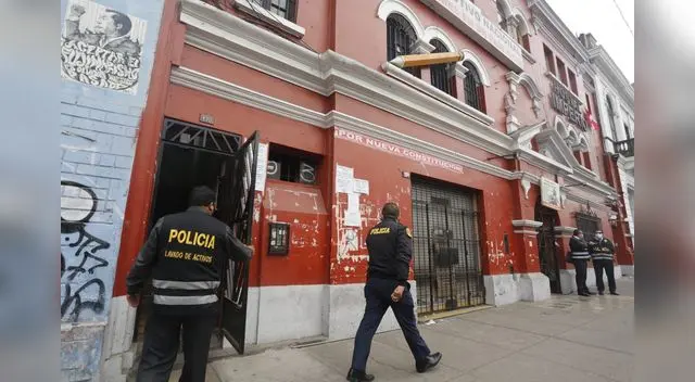 encuentran información relevante en locales de Perú Libre