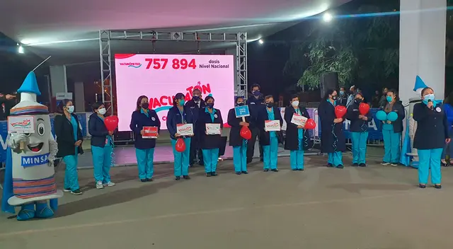 Minsa supera la meta del vacunatón