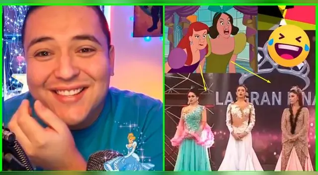 Samuel Suárez no pudo dejar de reírse por las graciosas comparaciones.