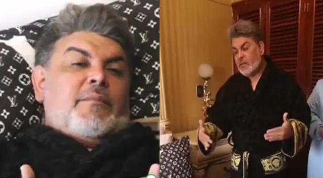 Andrés Hurtado 'Chibolín' presume lujosa cama de marca Louis Vuitton. Andrés Hurtado 'Chibolín' presume lujosa cama de marca Louis Vuitton.