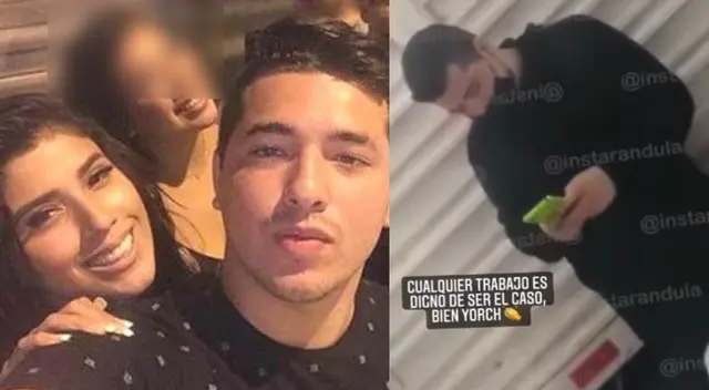 Yahaira Plasencia: Su hermano 'Yorch' Plasencia se 'recursea' trabajando como empaquetador.