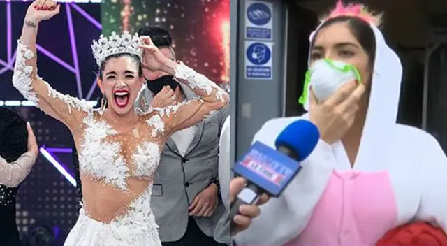 Korina Rivadeneira defiende su victoria en Reinas del Show.