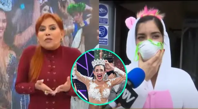 Magaly Medina quedó sorprendida con las declaraciones de Korina Rivadeneira tras ganar Reinas del Show, y le pidió Magaly Medina quedó sorprendida con las declaraciones de Korina Rivadeneira tras ganar Reinas del Show, y le pidió