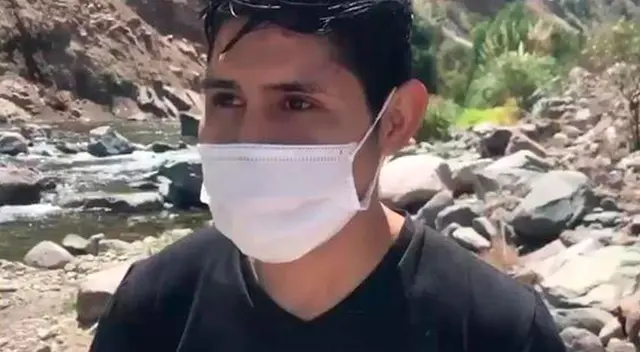 Joven logró salir ileso del accidente en la Carretera Central donde, hasta el momento, van 30 muertos.