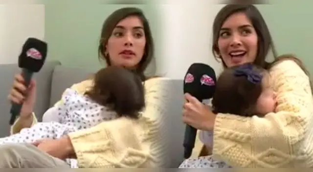 Korina Rivadeneira sufrió accidente en vivo para EBT.