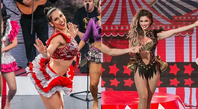 Allison Pastor gana a Korina Rivadeneira en encuesta de Magaly sobre quién baila mejor. Allison Pastor gana a Korina Rivadeneira en encuesta de Magaly sobre quién baila mejor.
