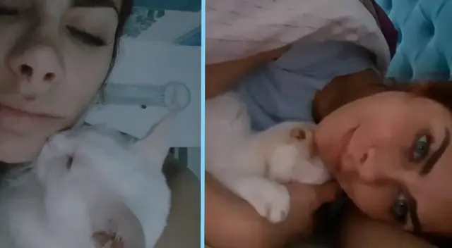 Xoana González triste por la muerte de su mascota. Xoana González triste por la muerte de su mascota.