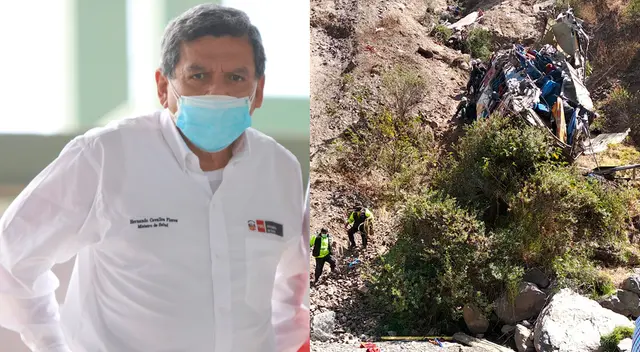 Hernando Cevallos se pronunció sobre la volcadura de un bus interprovincial en el Kilómetro 72.