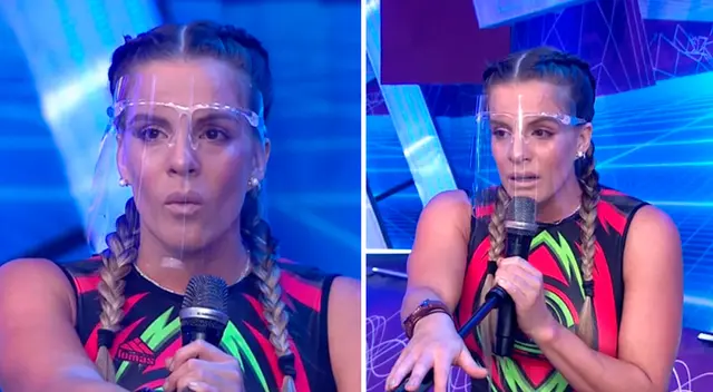 Alejandra Baigorria indignada tras decisión de producción. Alejandra Baigorria indignada tras decisión de producción.