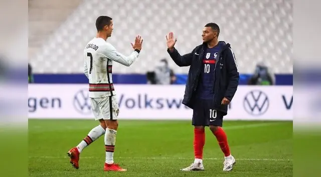 Mbappé y Cristiano dispuesto a dar la mano a su selección para la clasificación a Qatar 2022. Mbappé y Cristiano dispuesto a dar la mano a su selección para la clasificación a Qatar 2022.