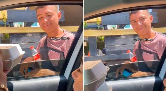 La actitud del joven asombró a miles en TikTok.