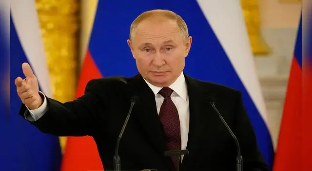 “Un resultado igual a cero, por no decir menos cero”, indicó Putin. Foto: composición/EFE/AFP “Un resultado igual a cero, por no decir menos cero”, indicó Putin. Foto: composición/EFE/AFP