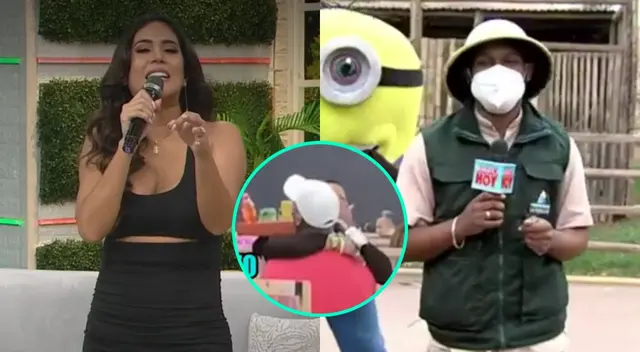 Giselo se recurseó como cuidador de animales en el Parque de las leyendas, y no esperó que Melissa Paredes le recordara su ampay con Chocolatito.