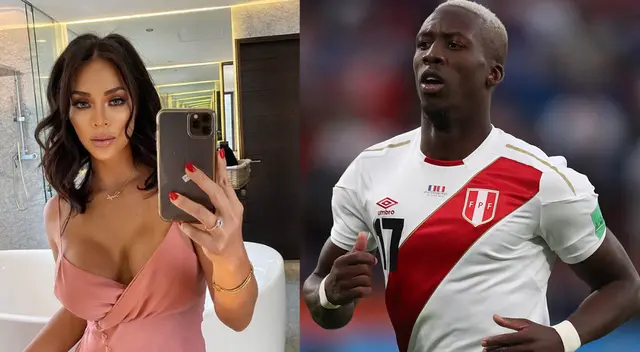 La singular reacción de Luis Advíncula cuando le preguntan por la modelo. La singular reacción de Luis Advíncula cuando le preguntan por la modelo.