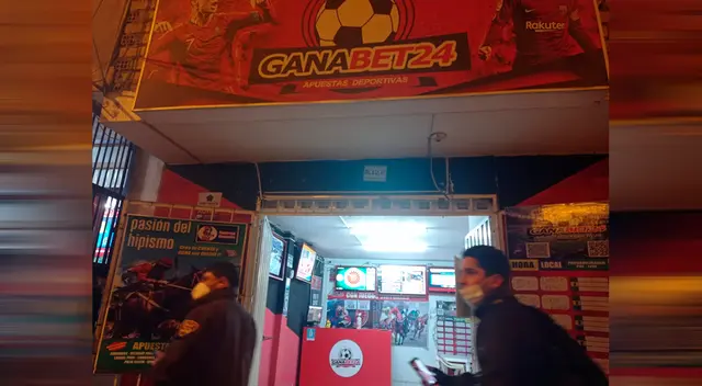 PNP frustra asalto en casa de apuestas.