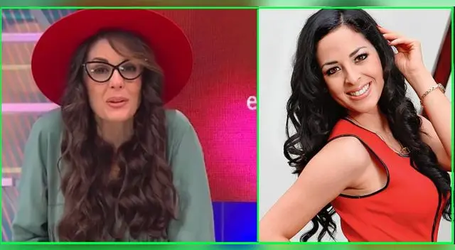 Rebeca Escribens arremete contra Andrea Luna. Rebeca Escribens arremete contra Andrea Luna.