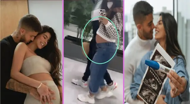 Ivana Yturbe muestra su enorme pancita de embarazada. Ivana Yturbe muestra su enorme pancita de embarazada.