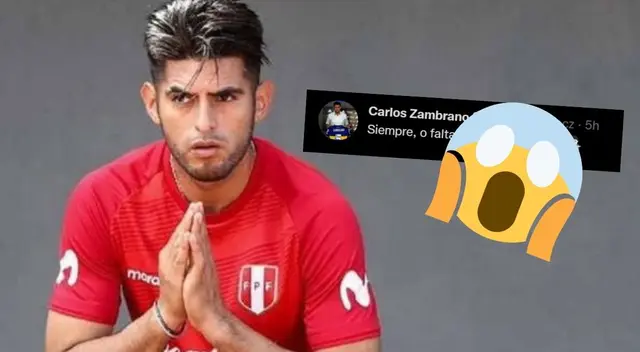 Selección peruana: Carlos Zambrano y el mensaje que encendió las redes [FOTOS]