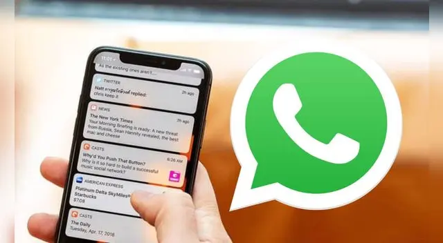 Los mensajes de WhatsApp pueden verse casi en su totalidad por segundos cuando son apenas enviados. Conoce cómo desactivar esa función y evitar miradas indeseadas. Foto: Tuapppara