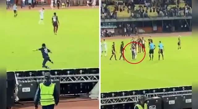 Lionel Messi ocasionó que un grupo de hinchas ingresará al campo en búsqueda de una foto. Foto: captura Instagram Lionel Messi ocasionó que un grupo de hinchas ingresará al campo en búsqueda de una foto. Foto: captura Instagram