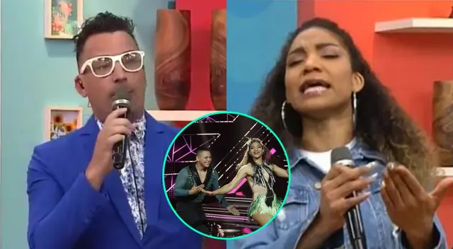 Carla Rueda llegó a América Hoy para dar a conocer que sería su reportera, cuando Santi Lesmes arremetió contra ella por su paso en Reinas del Show.