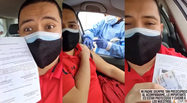 El periodista Samuel Suárez contó en Instarandula que recibió su primera dosis de la vacuna Sinopharm y se mostró emocionado. El periodista Samuel Suárez contó en Instarandula que recibió su primera dosis de la vacuna Sinopharm y se mostró emocionado.