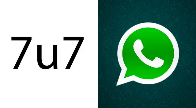 WhatsApp: ¿Qué significa ‘7u7‘ y cuándo debo usarlo? WhatsApp: ¿Qué significa ‘7u7‘ y cuándo debo usarlo?