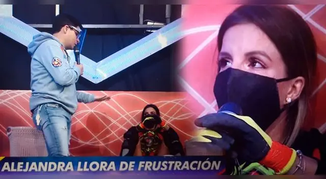 La rubia de Gamarra no soportó más y rompió en llanto en pleno programa en vivo. La rubia de Gamarra no soportó más y rompió en llanto en pleno programa en vivo.