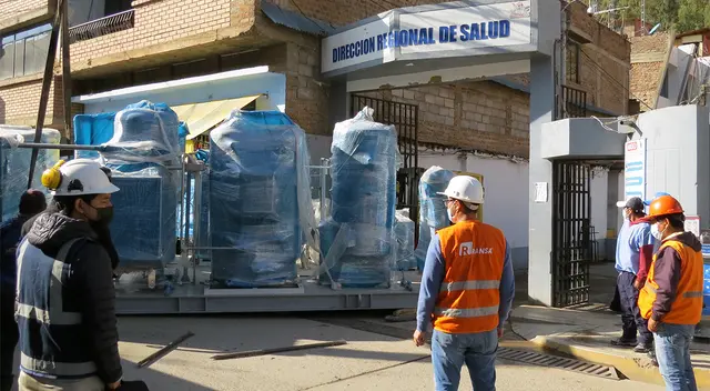 Nueva planta de oxigeno para Huancavelica.