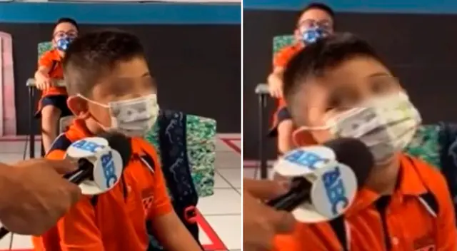 Con total honestidad, un pequeño estudiante mexicano descolocó a un reportero. Con total honestidad, un pequeño estudiante mexicano descolocó a un reportero.