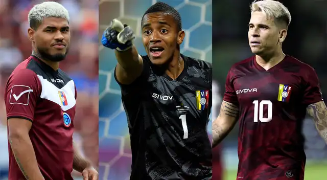 Martínez, Faríñez y Soteldo son tres de las figuras que llegó con la Vinotinto Martínez, Faríñez y Soteldo son tres de las figuras que llegó con la Vinotinto