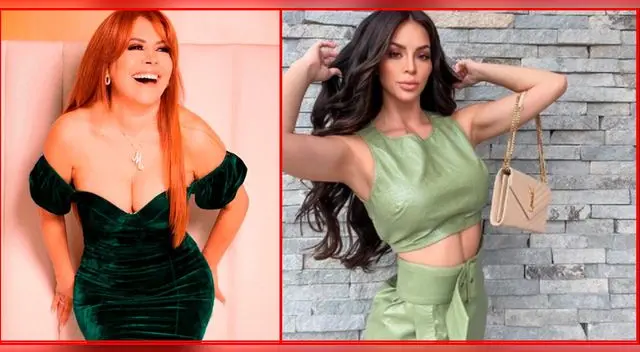 Magaly Medina expone a Sheyla Rojas y dice que usa carteras de imitación. Magaly Medina expone a Sheyla Rojas y dice que usa carteras de imitación.