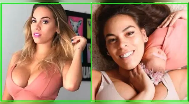 Aída Martínez preocupada por la perdida de pelo debido a su embarazo.