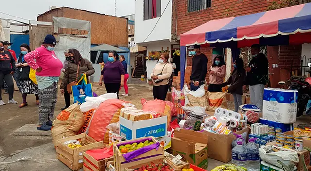 Damnificados recibieron donaciones para unos 15 días.