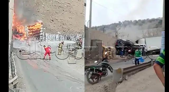 Vecinos ayudaron a salvaguardar a los ocupantes de los vehículos. Vecinos ayudaron a salvaguardar a los ocupantes de los vehículos.