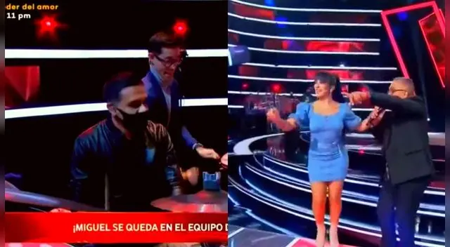 El participante Miguel Vallejo eligió a la salsera Daniela Dancourt. El participante Miguel Vallejo eligió a la salsera Daniela Dancourt.