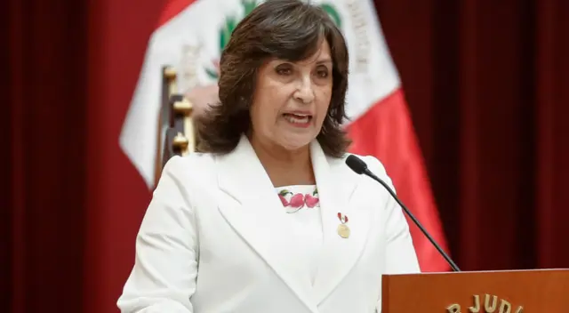 Dina Boluarte, primera vicepresidenta de la República y actual ministra de Desarrollo e Inclusión Social. Dina Boluarte, primera vicepresidenta de la República y actual ministra de Desarrollo e Inclusión Social.