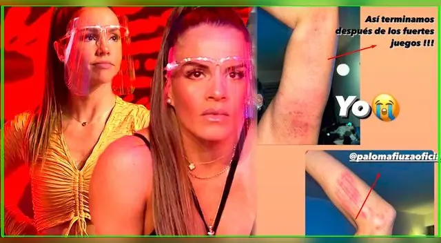 Alejandra Baigorria y Paloma la pasan mal en los ensayos de Guerreros 2021. Alejandra Baigorria y Paloma la pasan mal en los ensayos de Guerreros 2021.
