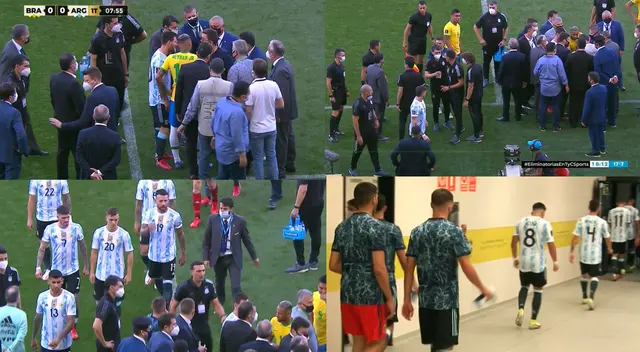 Lionel Messi y compañía se retiran del Argentina vs Brasil tras interrupción de Anvisa. Lionel Messi y compañía se retiran del Argentina vs Brasil tras interrupción de Anvisa.