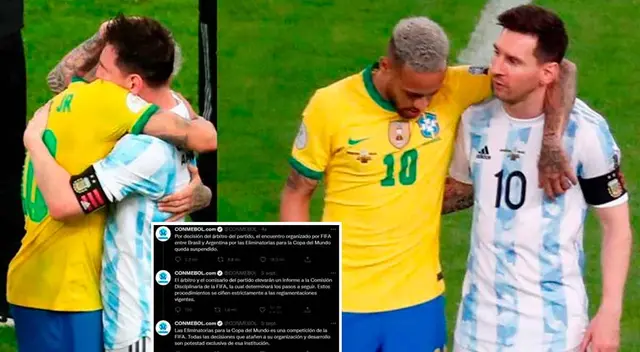 Conmebol confirmó que el partido se suspendió y qué más protocolos se cumplirán.