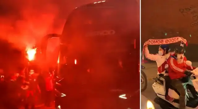 ¡La mejor hinchada! Las redes explotan con videos del recibimiento que tuvo la selección peruana en el Nacional [VIDEO]