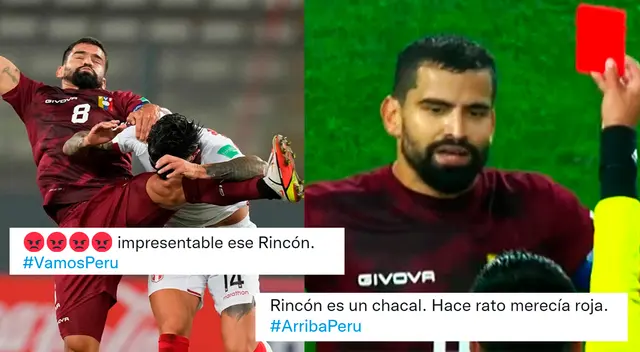 Tomás Rincón fue amonestado con una tarjeta roja y que terminó con su expulsión del partido. Tomás Rincón fue amonestado con una tarjeta roja y que terminó con su expulsión del partido.