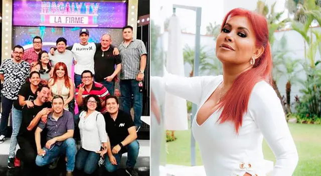 Magaly Medina revive cuando defendió a su equipo de trabajo. Magaly Medina revive cuando defendió a su equipo de trabajo.