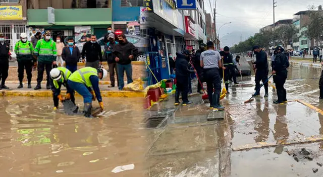 Viviendas y negocios se ven afectados por el aniego en San Juan de Lurigancho