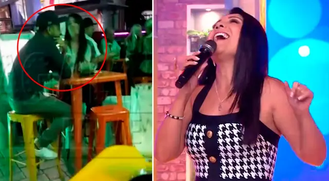 Tula Rodríguez fue ampayado con su expareja Gino Barbieri.